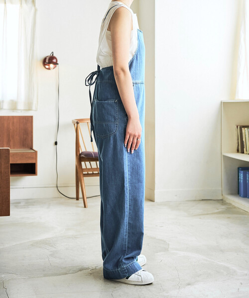サロペット・オーバーオール・オールインワン room306contemporary DenimLongJumperSkirt FREAK'S STORE（フリークスストア） サロペット オーバーオール 限定