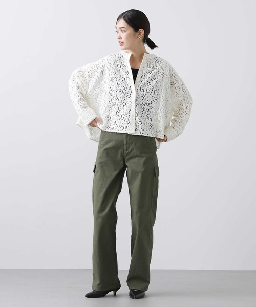 「Gready Brilliant」 長袖ブラウス 38 ブラック レディース_画像5