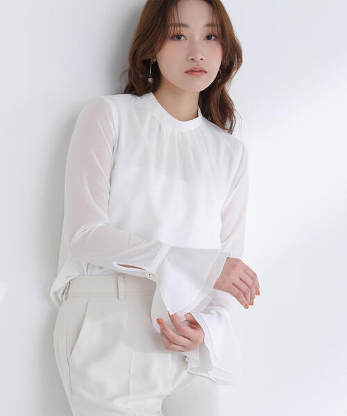 NATURAL BEAUTY BASIC（ナチュラルビューティーベーシック） ブラウス 