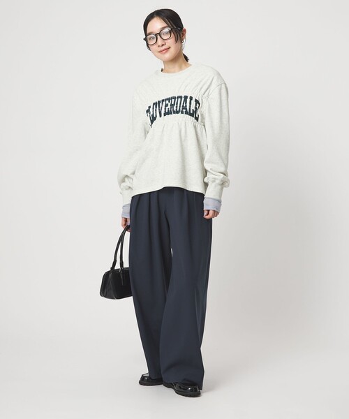relaxing スウェット RELAX FIT by SUPERMARKET / Pique sweat crew - ピケ スウェット