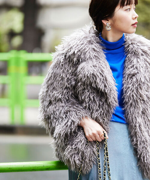 「Rie Miller」 ジャケット 38 オフホワイト レディース_画像5