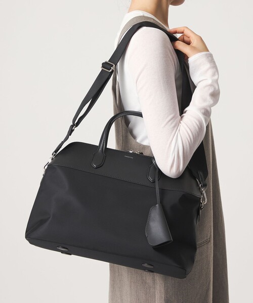 ORSETTO(オルセット) ショルダーバッグ美品  - 黒 巾着型 レザー ORSETTO（オルセット） ショルダーバッグ TESORO BOX型ショルダー 01