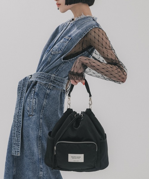 「beautiful people」 2WAYバッグ FREE ブラック レディース