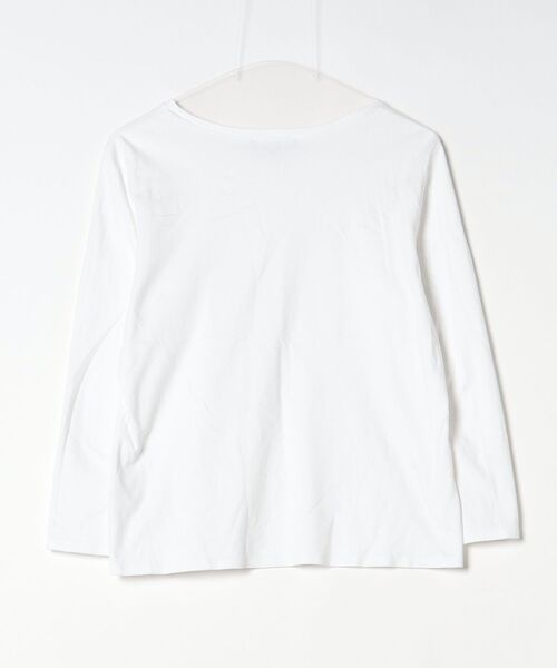 「UNTITLED」 長袖カットソー 44 ホワイト レディース_画像2