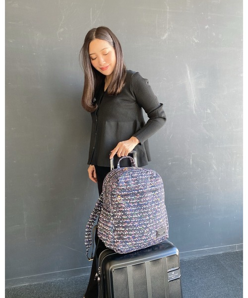 LEBELIER（ルベリエ） トートバッグ LINTONプリントトラベルリュック