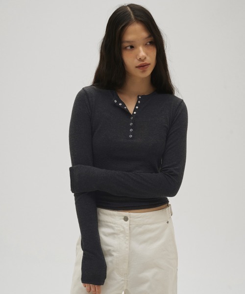 TODAYFUL tシャツ Henleyneck Soft Tops レディース : ZOZOTOWN Yahoo
