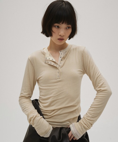 TODAYFUL tシャツ Henleyneck Soft Tops レディース : ZOZOTOWN Yahoo