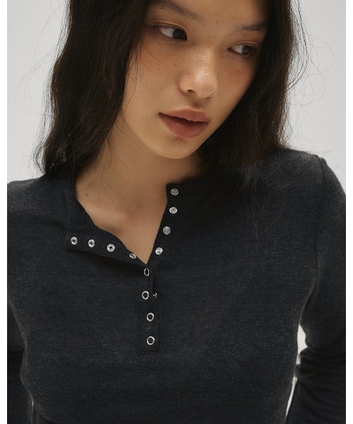 TODAYFUL tシャツ Henleyneck Soft Tops レディース : ZOZOTOWN Yahoo