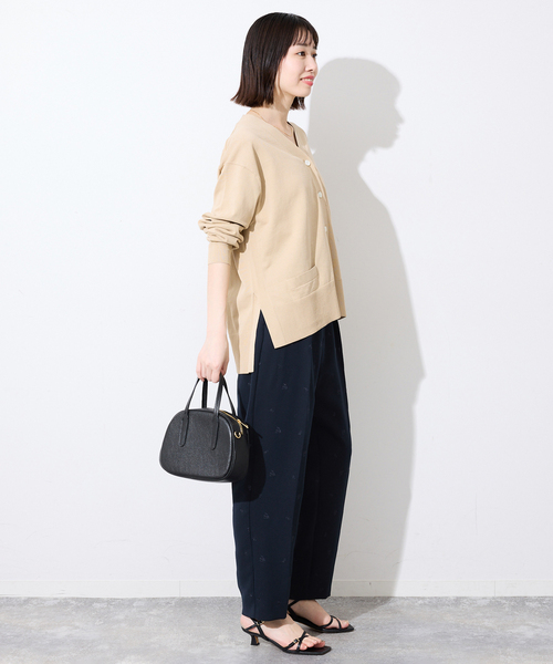 SLOBE IENA（スローブイエナ） パンツ フラワー刺繍セットアップ