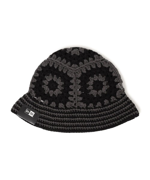 New Era クロッシェニットバケットハット ネイビー ニューエラ、手編み風デザインの「クロシェニットバケット」を発売