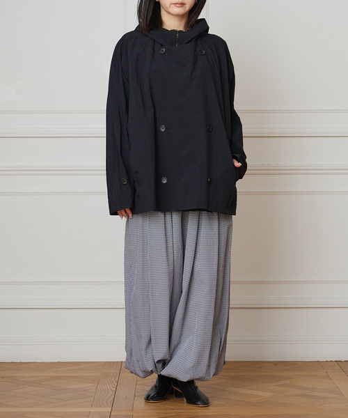 IENA LA BOUCLE（イエナラブークル） パンツ ギンガムチェックバルーン