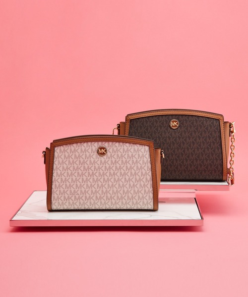 「MICHAEL KORS」 ショルダーバッグ FREE ホワイト系その他 レディースの画像