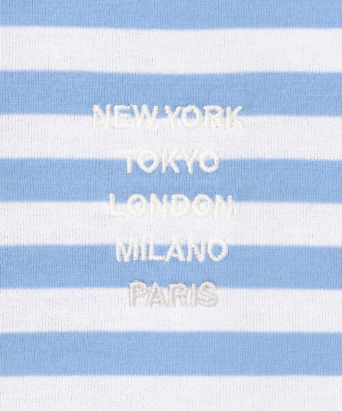 ICB（アイシービー） tシャツ 「30th ANNIVERSARY」 PARIS ボーダーT