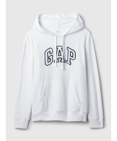「GAP」 プルオーバーパーカー L ホワイト レディース_画像3