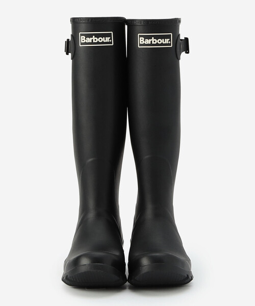 [美品]Barbour 長靴 ブラック Barbour（バブアー） 長靴 レインブーツ レインブーツ 長靴 | サイド