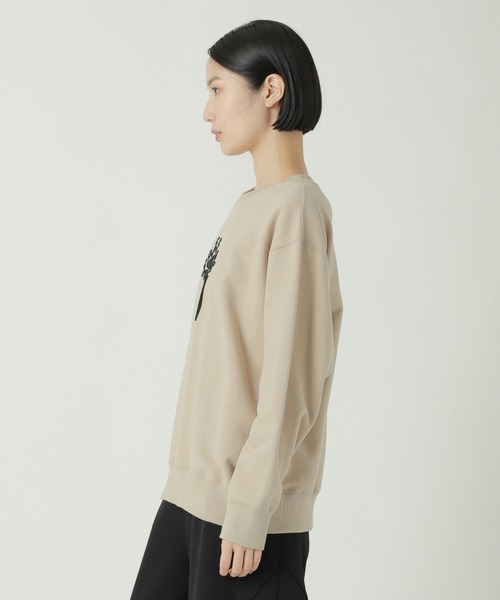 「ZUCCa」 スウェットカットソー M size ベージュ レディース