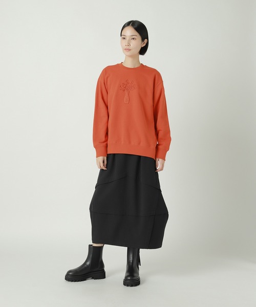 「ZUCCa」 スウェットカットソー M size ベージュ レディース