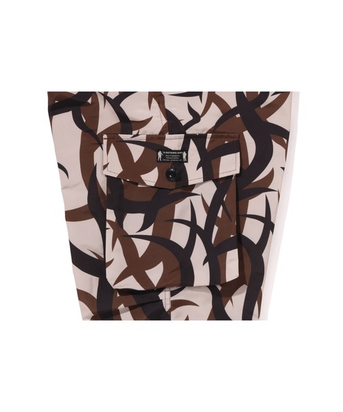 「A BATHING APE」 パンツ LARGE グリーン メンズの画像
