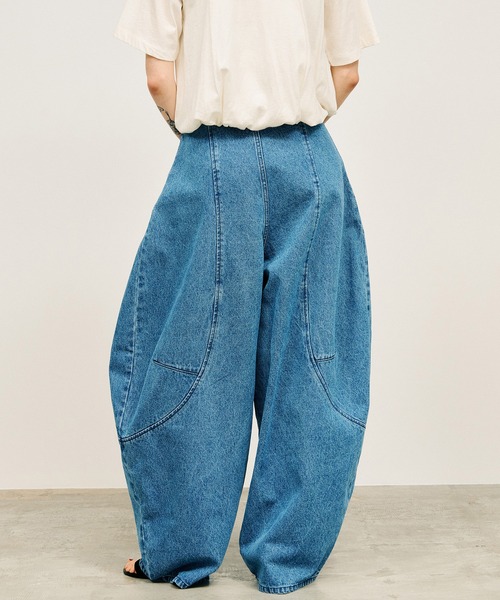 ジーンズ デニム デニムパンツ レディースの画像