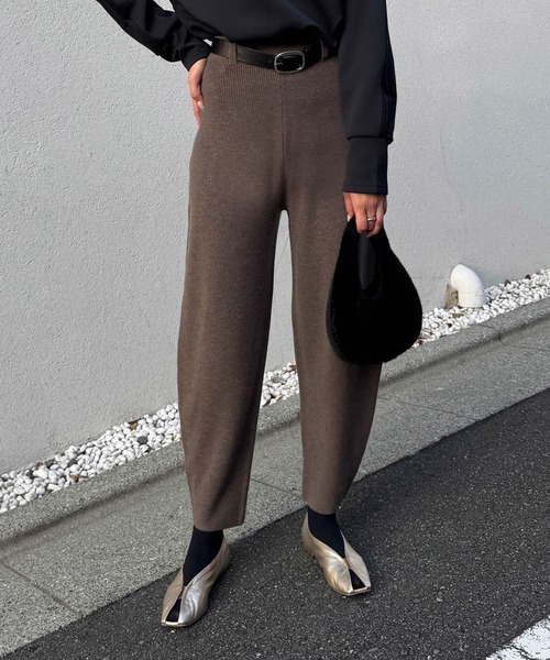 「Audrey and John Wad」 パンツ FREE モカ レディース_画像7