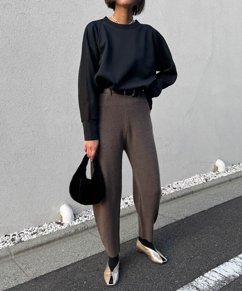 「Audrey and John Wad」 パンツ FREE モカ レディース_画像8