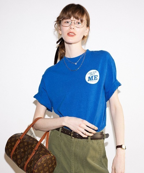 「THE SHINZONE」 半袖Tシャツ FREE キナリ レディース_画像8