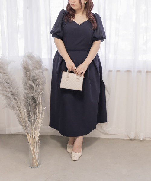 「CLETTE」 半袖ワンピース LL ピンク レディース_画像2