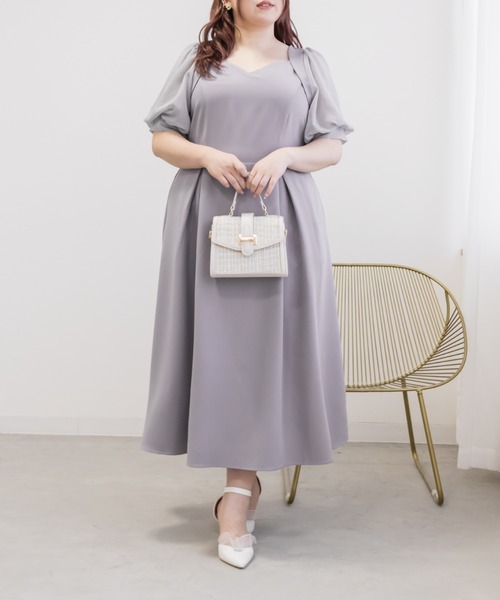 「CLETTE」 半袖ワンピース LL ピンク レディース_画像6