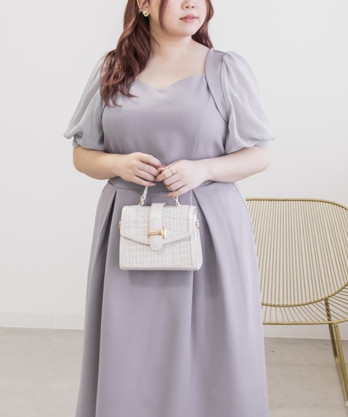「CLETTE」 半袖ワンピース LL ピンク レディース_画像9