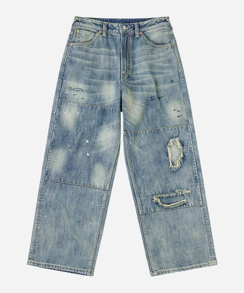 ジーンズ EJ， 5P DISTRESSED JEANS メンズの画像