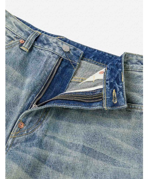 ジーンズ EJ， 5P DISTRESSED JEANS メンズの画像