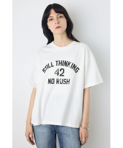 AZUL BY MOUSSY（アズールバイマウジー） tシャツ 半袖 カスレプリント