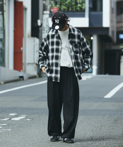「JOURNAL STANDARD relume」 長袖シャツ MEDIUM アイボリー メンズ_2