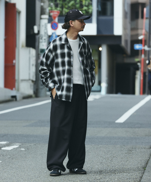 「JOURNAL STANDARD relume」 長袖シャツ MEDIUM アイボリー メンズ_6