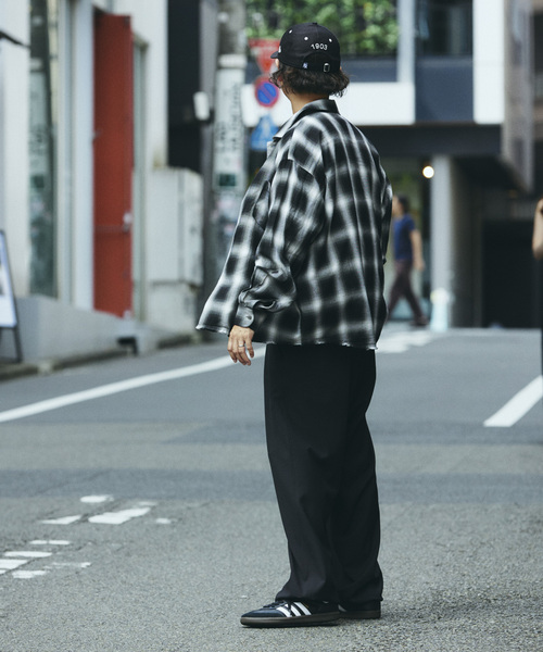 「JOURNAL STANDARD relume」 長袖シャツ MEDIUM アイボリー メンズ_8