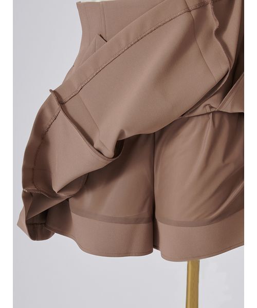SNIDEL（スナイデル） パンツ サイドプリーツスカショーパン
