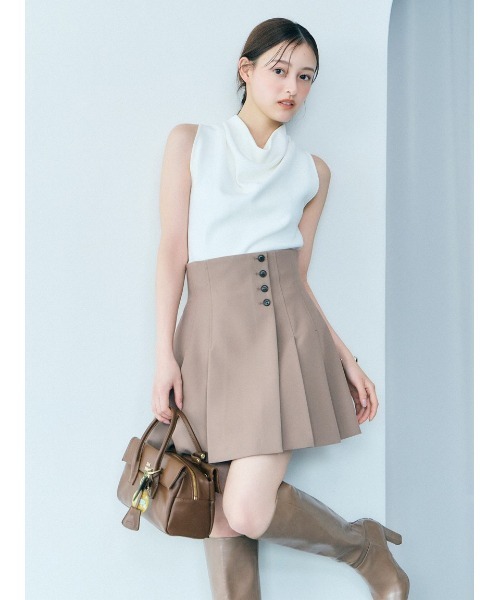 SNIDEL（スナイデル） パンツ サイドプリーツスカショーパン