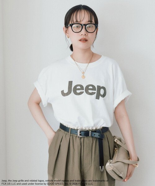 tシャツ 予約「大人のロゴTシャツ」Jeep Tee レディースの画像