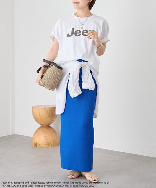 tシャツ 予約「大人のロゴTシャツ」Jeep Tee レディースの画像