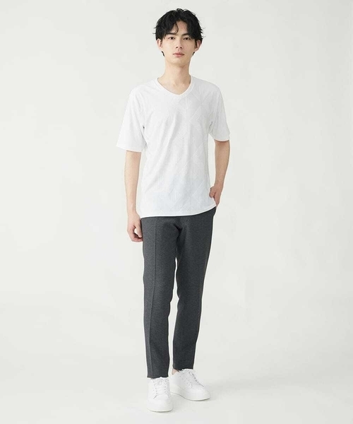 「MK MICHEL KLEIN HOMME 」 半袖Tシャツ 51 ブラック メンズ_画像2