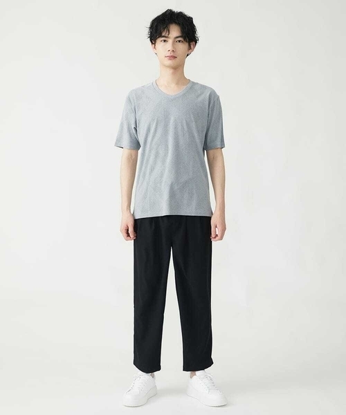 「MK MICHEL KLEIN HOMME 」 半袖Tシャツ 51 ブラック メンズ_画像7