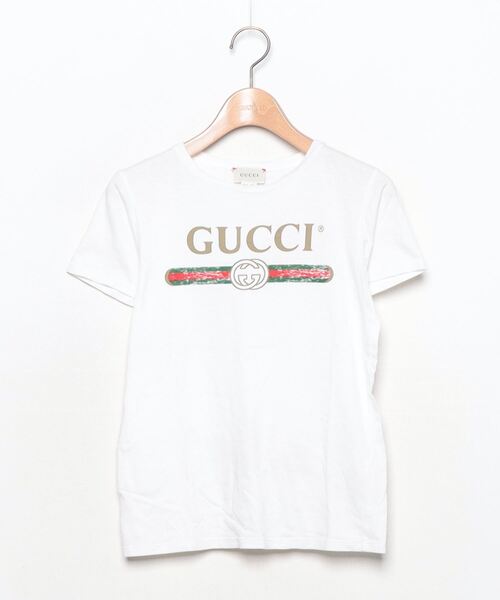 GUCCI（グッチ） 「KIDS」半袖Tシャツ 10 ホワイト キッズ : ZOZOTOWN