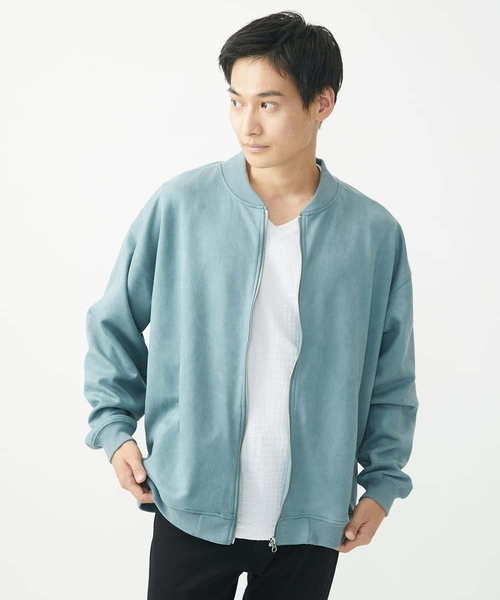 「MK MICHEL KLEIN HOMME 」 ブルゾン 48 ブルー メンズ_画像3