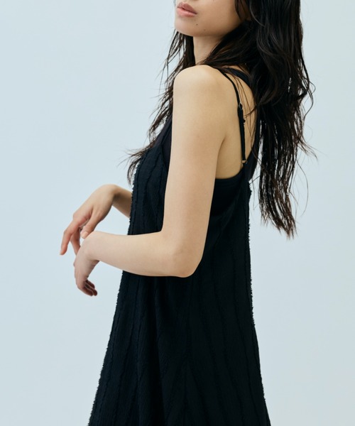 「DRWCYS」 キャミソールワンピース FREE ホワイト レディース_画像9