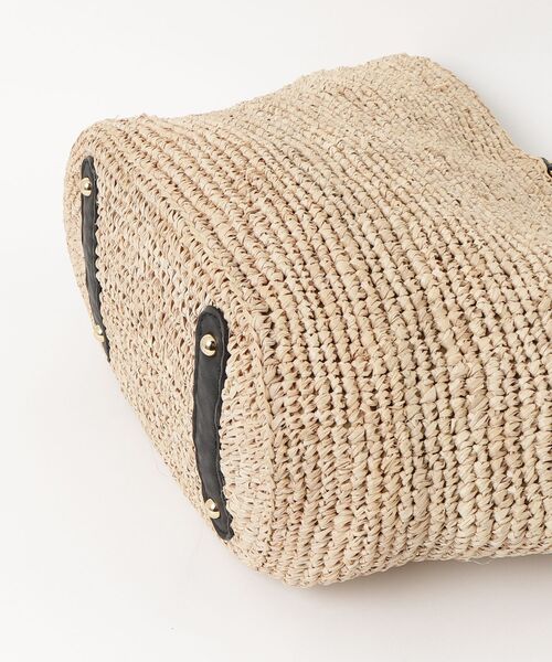 「VIOLAd'ORO」 トートバッグ ONE SIZE ベージュ レディース_画像3