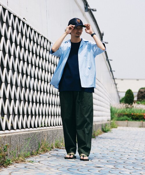 「JOURNAL STANDARD relume」 チノパンツ SMALL ブラック メンズ_画像3