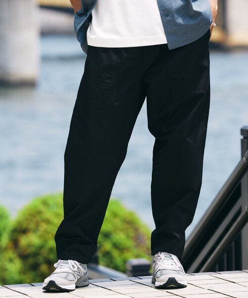 「JOURNAL STANDARD relume」 チノパンツ SMALL ブラック メンズ_画像6
