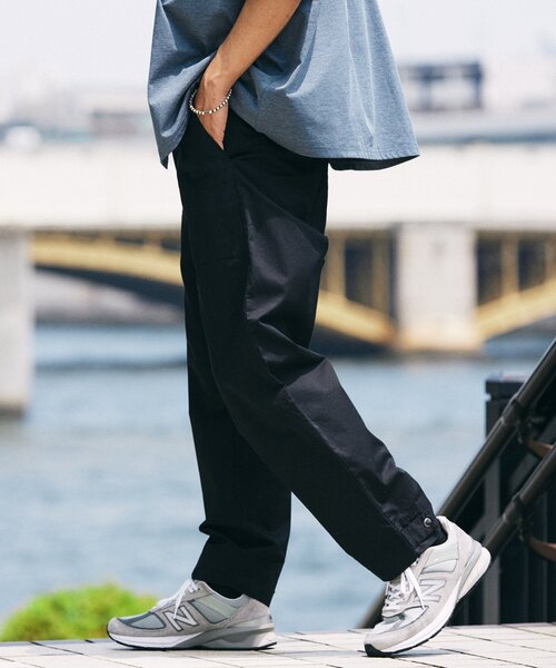 「JOURNAL STANDARD relume」 チノパンツ SMALL ブラック メンズ_画像9