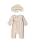 ベビー服 ロンパース うさみみボンネットつきカ...の詳細画像3