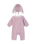 ベビー服 ロンパース うさみみボンネットつきカ...の詳細画像4